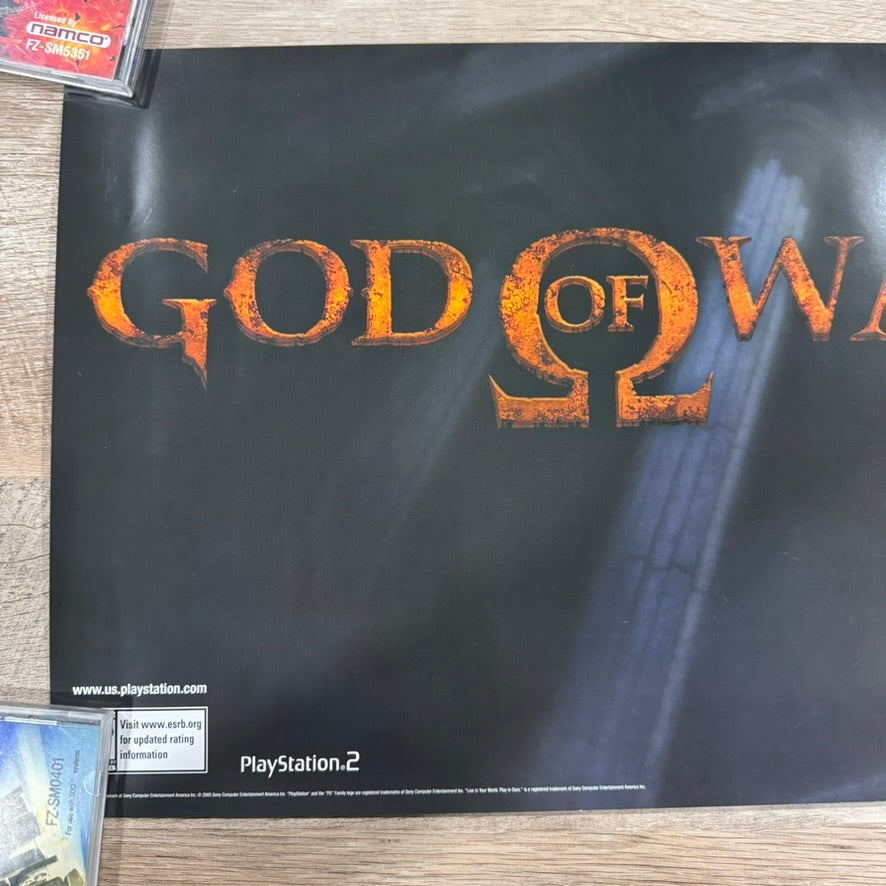 God Of War (Playststion 2, 2005) E3 Press Kit🔥HUGE BOX W/ Game, Guide & MORE!🔥