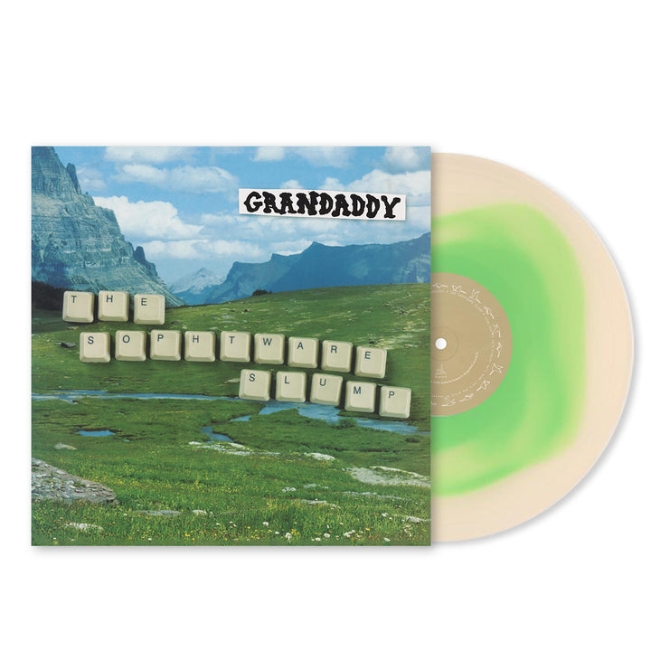 Grandaddy - Sophtware Slump Spring Green & Milky Clear Vinyl Brand New 7 Sealed!