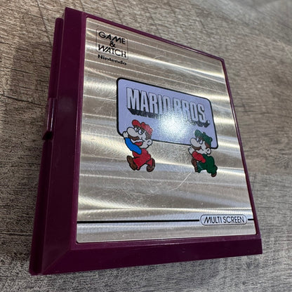 Nintendo Game and Watch MW-56 Mario Bros (Multi Screen, 1983) CLEAN & Working!