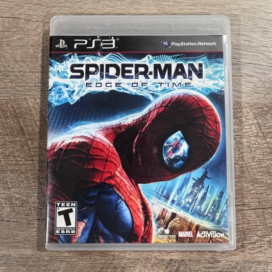 Spider-Man: Edge of Time (Sony PlayStation 3, PS3 2011) Clean Case W/ MINT DISC!