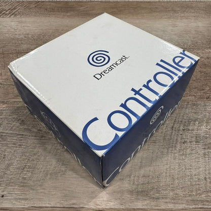 🌀Official Sega Dreamcast Controller - European - Brand New In Box! BLUE SWIRL🌀