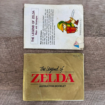 Legend of Zelda Nintendo NES Complete CIB Box Manual Game Oval Seal Rare 1989 🔥