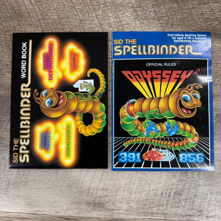 Sid the Spellbinder (Magnavox Odyssey 2, 1982) CIB+ & AMAZING Condition!