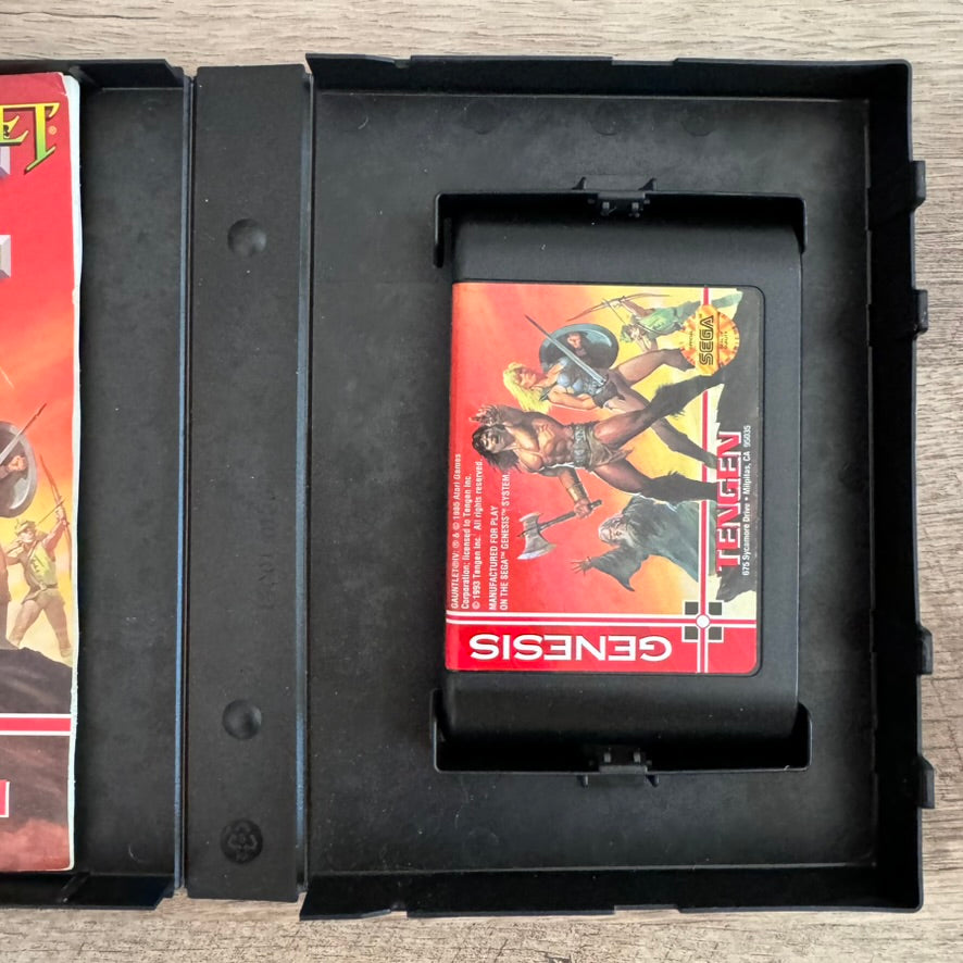 Gauntlet IV (Sega Genesis, 1993) Complete W/Case, Manual & Cart🔥NICE CIB!🔥