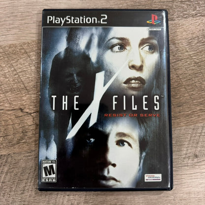 X-Files: Resist or Serve (Sony PlayStation 2, PS2 2004) CIB Clean Copy! 📸