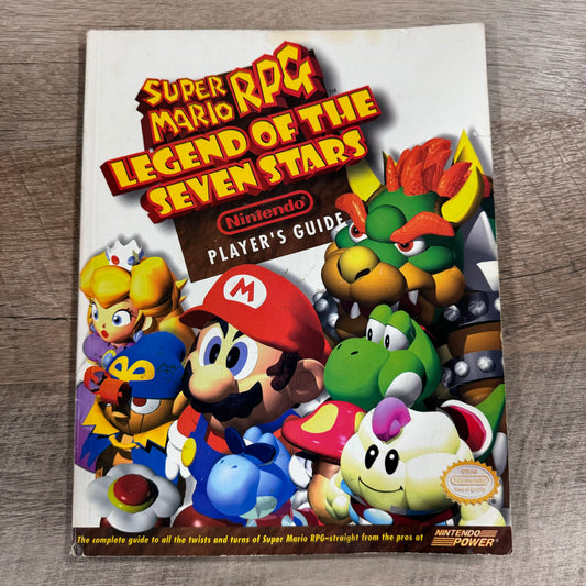 Super Mario RPG Legend of The Seven Stars (Super Nintendo, SNES) Player's Guide