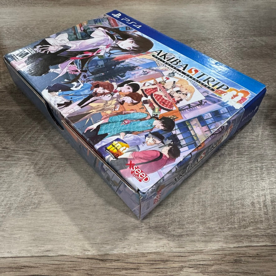 Akiba's Trip Hellbound & Debriefed 10th Anniversary Edition (PS4, 2021) FULL CIB