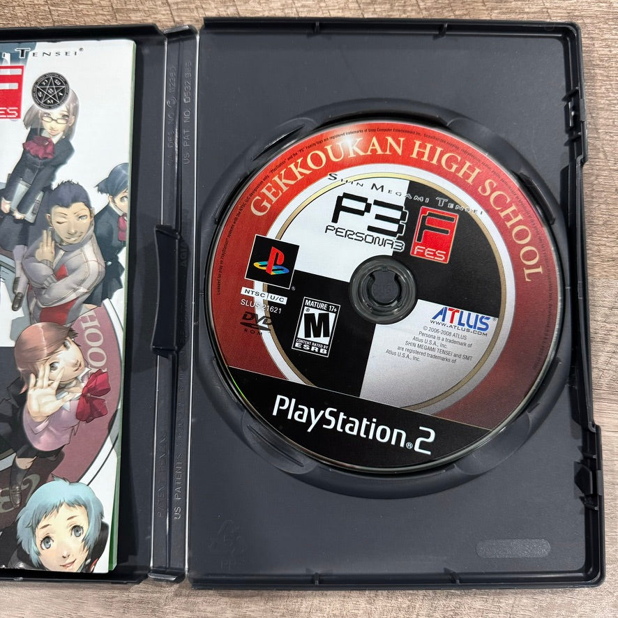 Shin Megami Tensei: Persona 3 FES (PlayStation 2, PS2 2008) CIB & Clean!