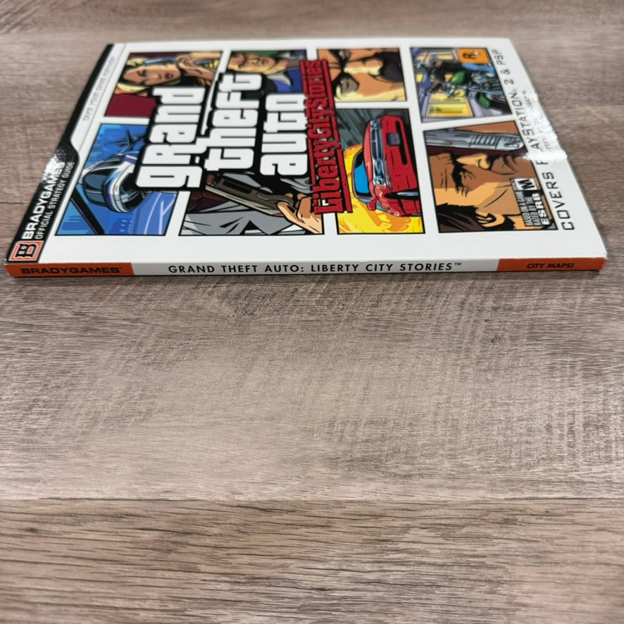 GTA: Liberty City Stories Official Strategy Guide WHITE BORDER Brand New!