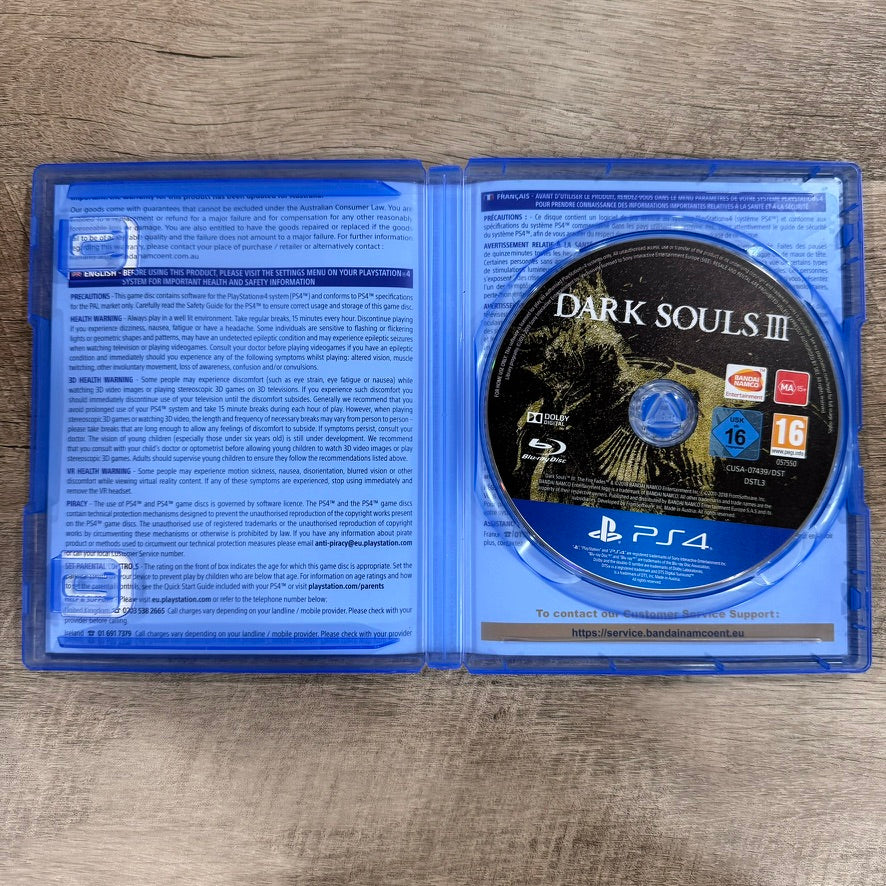 Dark Souls Trilogy (Sony Playstation 4, PS4 PAL 2019) CIB W/ All Games/Cases!