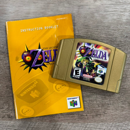 The Legend of Zelda: Majora's Mask (Nintendo 64, N64 1997)🔥CIB & Great Cond.🔥