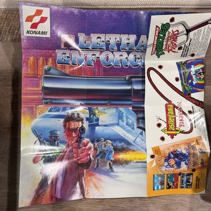 Lethal Enforcers (Sega CD, 1993) CIB & Jawdroppingly CLEAN Mint Gun & MUCH MORE!