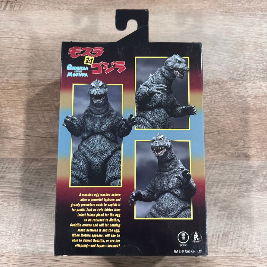 Godzilla Against Mothra Neca - Monster Movie Figure - Classic Japanese Creature