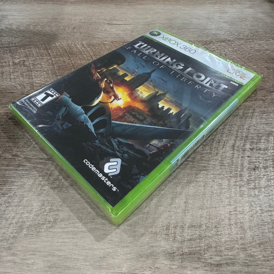 Turning Point Fall Of Liberty (Microsoft Xbox 360, 2008)🔥 Brand New & Sealed!🧽