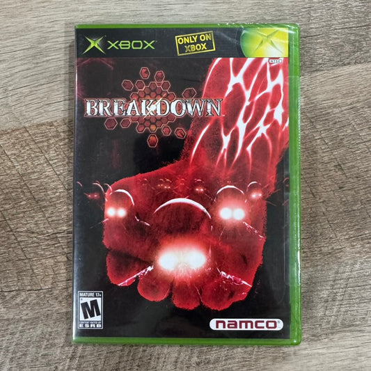 Breakdown (Microsoft Xbox, 2004) Brand New & Factory Sealed! CLEAN!