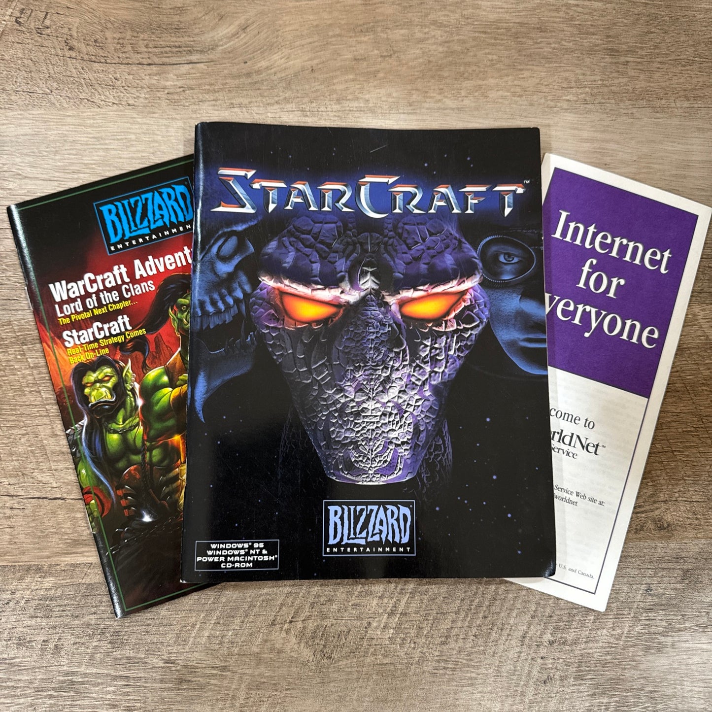 StarCraft Collectors Special Edition Zerg Cover 1997 Big Box PC Game CIB