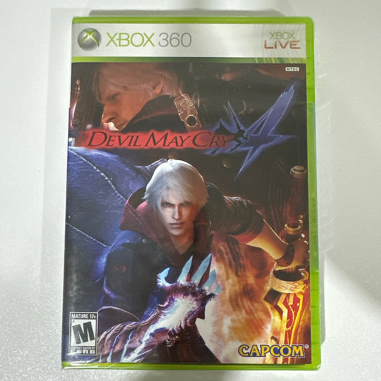 Devil May Cry 4 (Microsoft Xbox 360, 2008) BRAND NEW SEALED