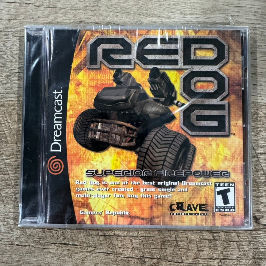 Red Dog: Superior Firepower (Sega Dreamcast, 2000) Brand New & SEALED! Amazing🦭