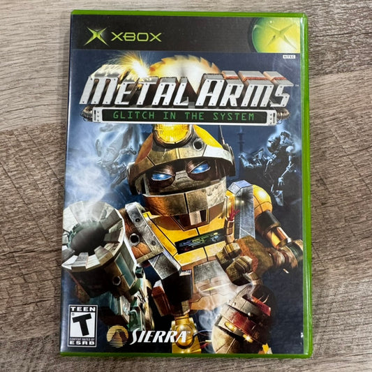 Metal Arms: Glitch in the System (Microsoft Xbox) CIB & VERY CLEAN 📸