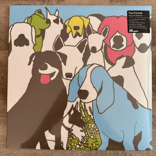 The Format - Dog Problems VMP Exclusive Kelly Green 028/500 VINYL 2xLP Brand New