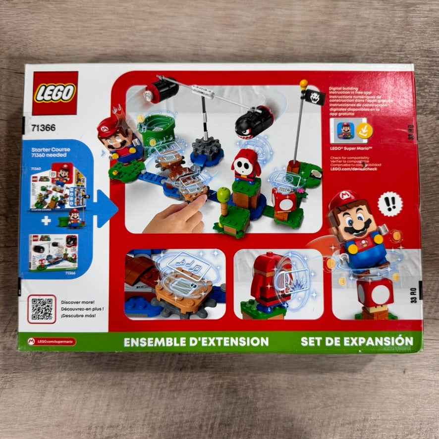 LEGO Super Mario: 71366 Boomer Bill Barrage Expansion Set (132 Pieces) Brand New