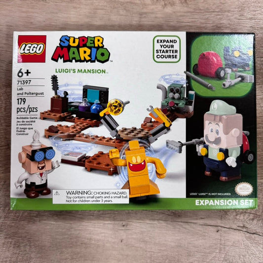 Lego Super Mario 71397 LUIGI’S MANSION Lab and Poltergust Expansion Set SEALED🔥