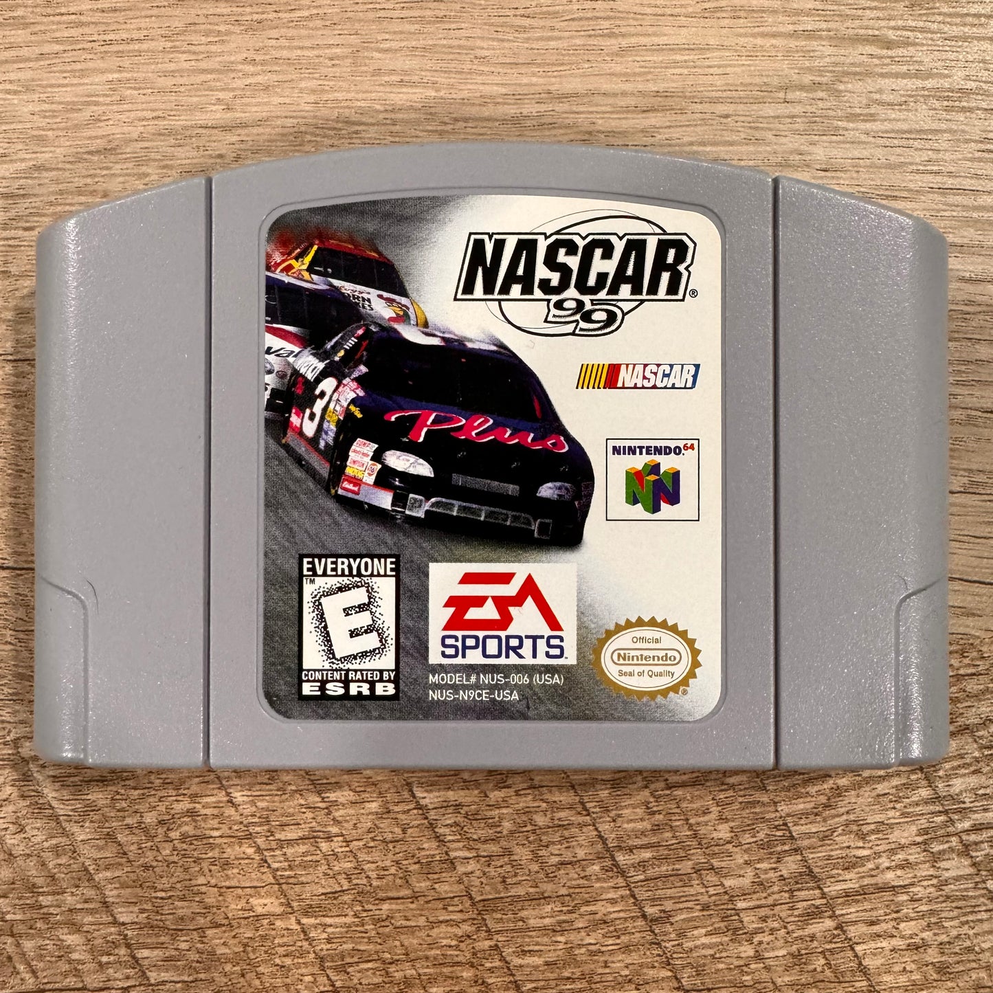 NASCAR 99 (N64 Nintendo 64) CIB Complete In Box W/ Manual, Box & Game! 🔥Clean🔥