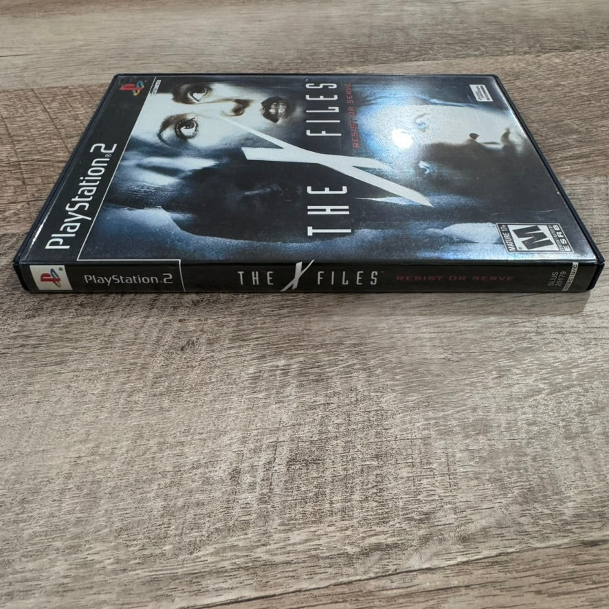 X-Files: Resist or Serve (Sony PlayStation 2, PS2 2004) CIB Clean Copy! 📸