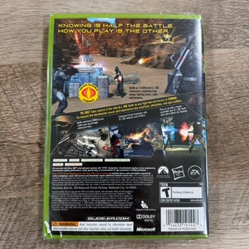 G.I. Joe: The Rise of Cobra (Xbox 360, 2009) Factory Sealed & Beautiful!