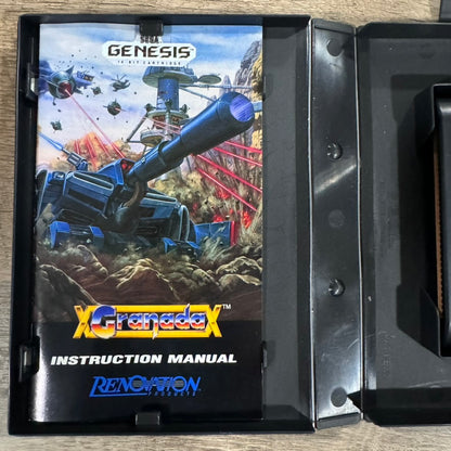 Granada (Sega Genesis, 1990) CIB COMPLETE W/ Hang Tag, Mint Manual & Cart!