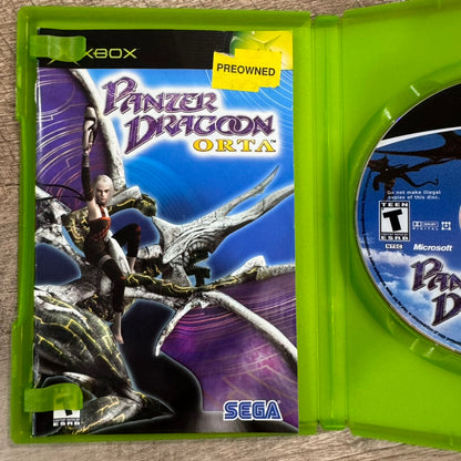 Panzer Dragoon Orta (Microsoft Xbox, 2003) Complete W/ Manual, Disc & Case!