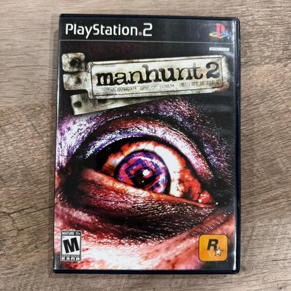 Manhunt 2 (PlayStation 2, PS2 2007) CIB & Very Clean Condition!