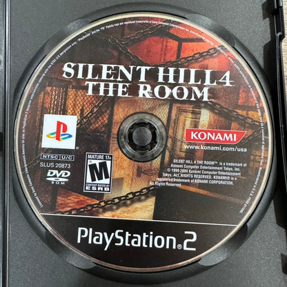 Silent Hill 4 The Room (Sony PlayStation 2, PS2 2004) Clean Disc & Manual!🔥