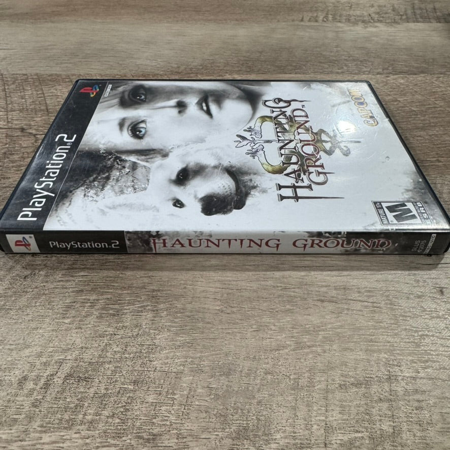 Haunting Ground (Sony PlayStation 2, PS2 2005) W/ CLEAN Case & Art Resurfaced!