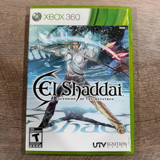 El Shaddai: Ascension of The Metatron (Microsoft Xbox 360, 2011) CIB W/Mint Disc