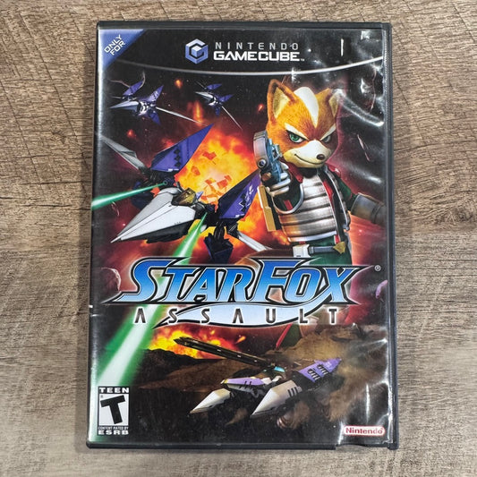 Star Fox: Assault (Nintendo GameCube, 2005) Clean Disc, Case & Art!