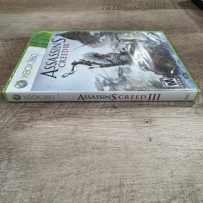 Assassin's Creed III (Microsoft Xbox 360, 2012) Brand New & Factory Sealed!