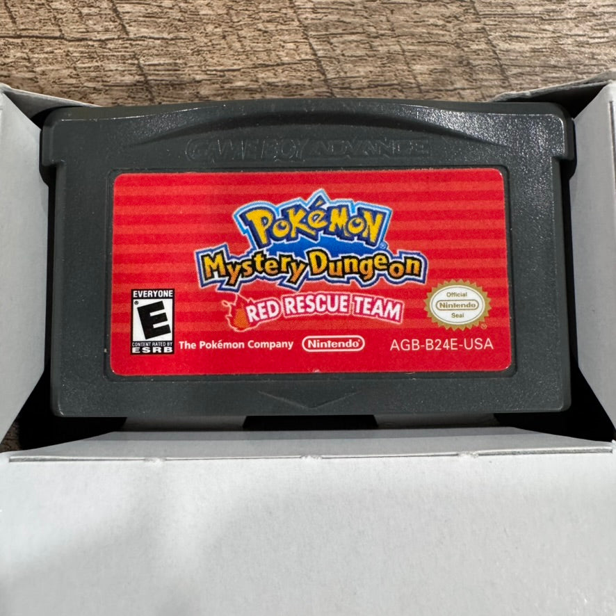 Pokemon Mystery Dungeon: Red Rescue Team (Game Boy Advance) CLEAN CART & BOX!