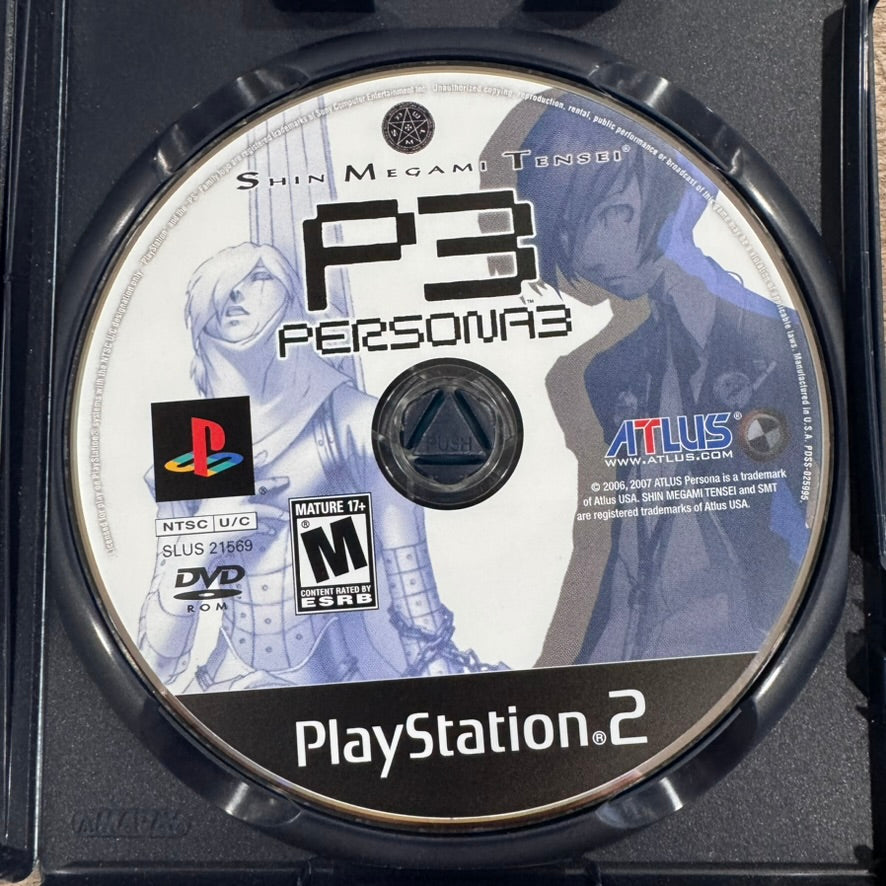 Shin Megami Tensei: Persona 3 [Limited Edition] (PlayStation 2, 2007) CIB & VGC!