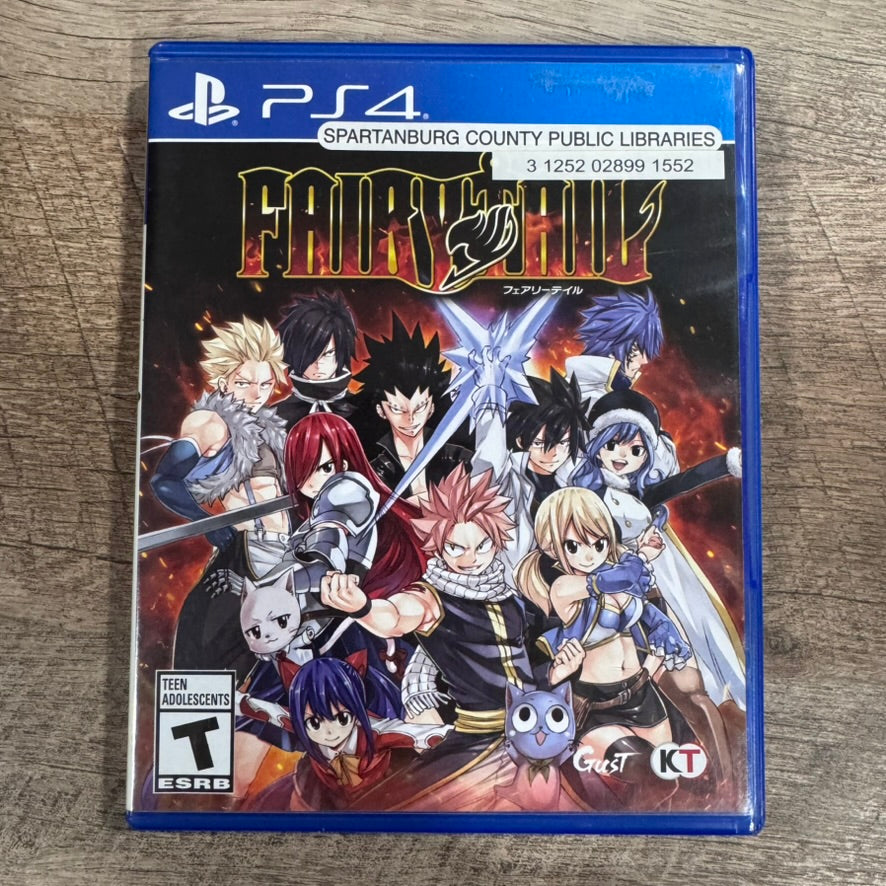 Fairy Tail (Sony Playstation 4, PS4 2020) CIB W/ Minty Disc & Alt. Art!