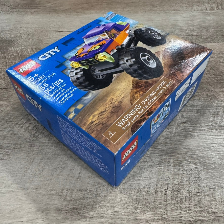 LEGO City 60251 Monster Truck Brand New & Sealed 55 Pcs Includes Figure