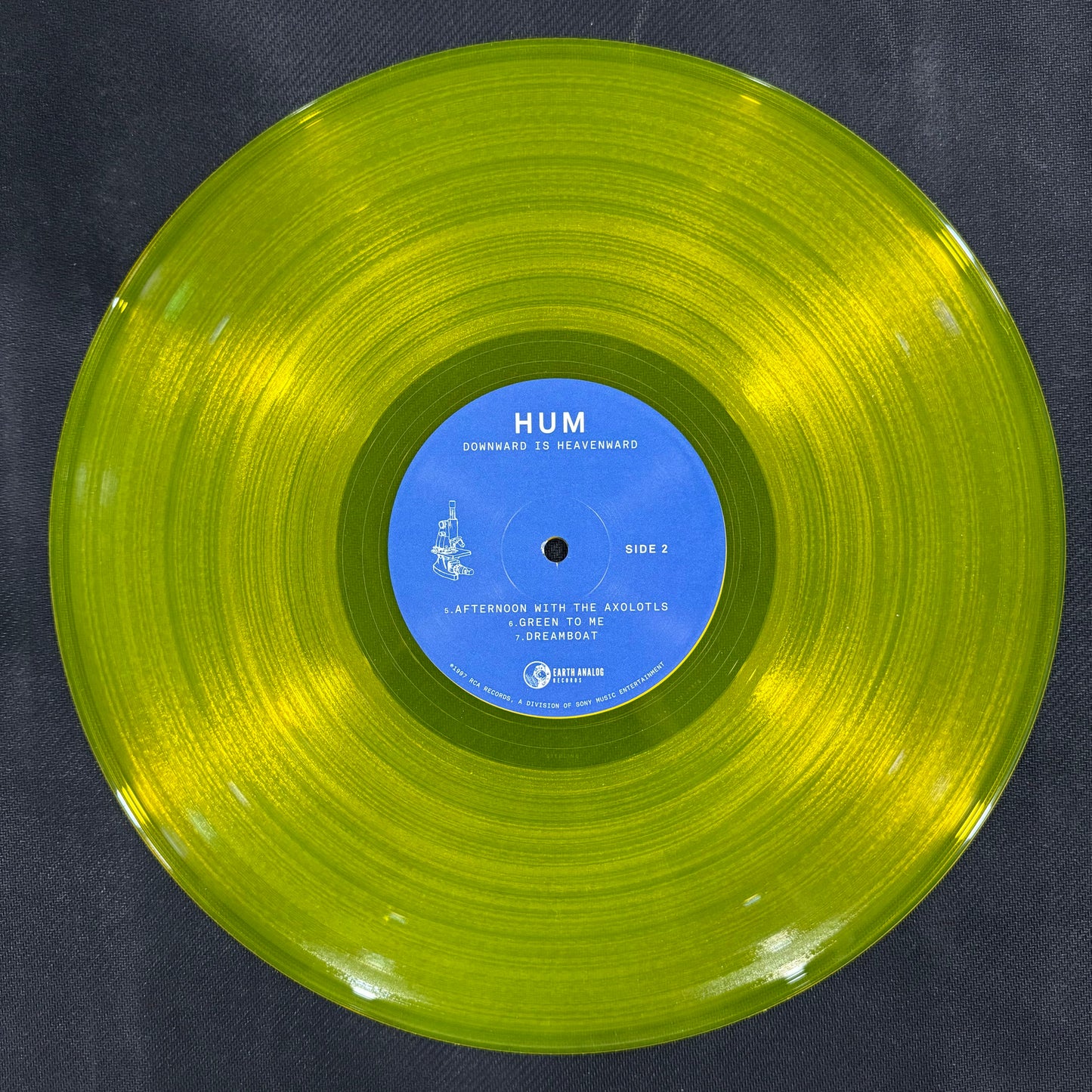 Hum - Downward Is Heavenward 🌿 Yellow 2LP Vinyl Brand New & Never Played!