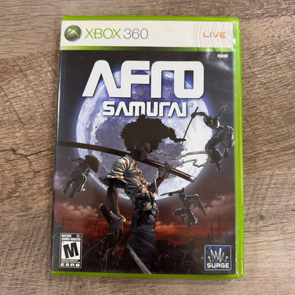 Afro Samurai (Microsoft Xbox 360, 2009) CIB Complete w/ Manual Very Good Cond.