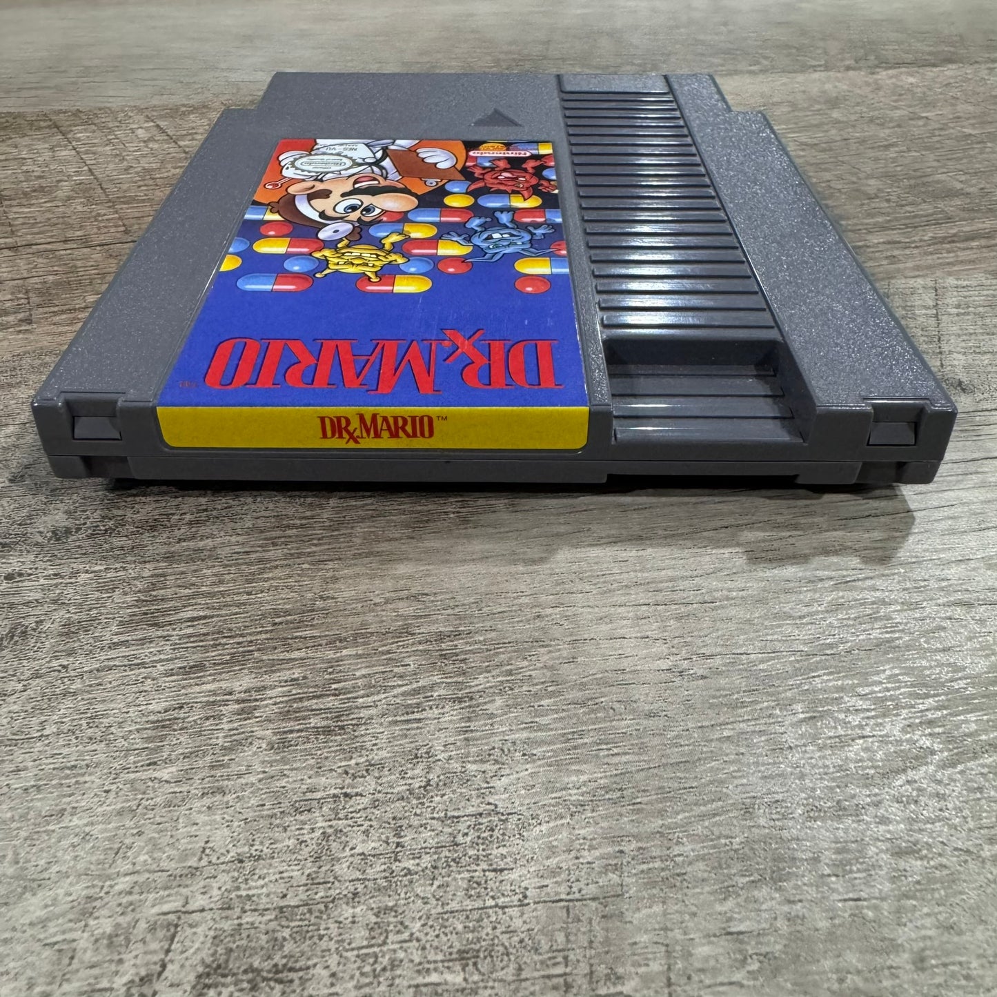 Dr. Mario (Nintendo, NES 1990) CIB W/ Car, Box, Manual & Poster! NICE COPY!