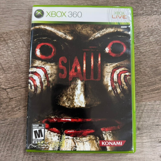 SAW (Microsoft Xbox 360, 2004) CIB Complete W/ MINT Disc & Manual! READ!