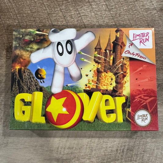 Glover [Limited Run Games] (Nintendo 64, N64 2022) Brand New & Sealed!