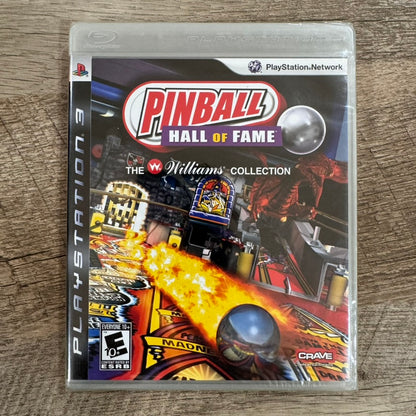 Pinball Hall Of Fame: The Williams Collection (Sony PS3, 2009) 🔥Brand New!🔥