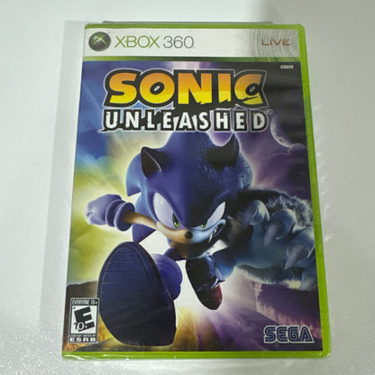 Sonic Unleashed (Microsoft Xbox 360, 2008) BRAND NEW SEALED