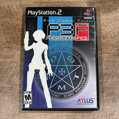 Shin Megami Tensei: Persona 3 FES (PlayStation 2, PS2 2008) CIB & Clean!