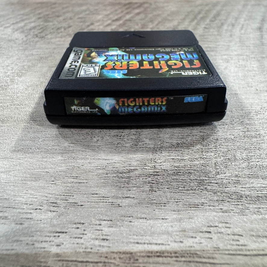 Fighters Megamix (Tiger Game.Com Handheld System, 1998) MINT Cart & Manual!